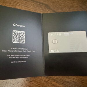 Qatar Airways Privilege Club Infinite Credit Card from Cardless